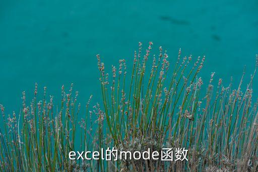 excel的mode函數(shù)