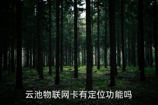 云池，云池物聯(lián)網(wǎng)卡安全穩(wěn)定嗎
