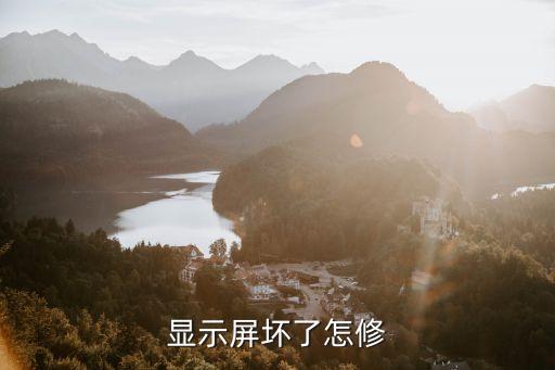 顯示屏壞了怎修