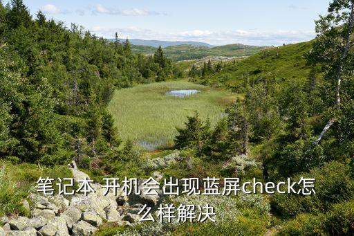 筆記本 開機(jī)會出現(xiàn)藍(lán)屏check怎么樣解決