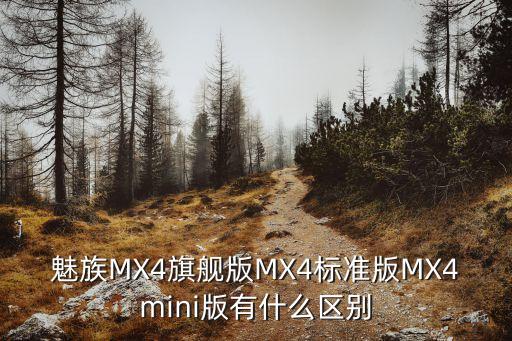 魅族MX4旗艦版MX4標(biāo)準(zhǔn)版MX4mini版有什么區(qū)別