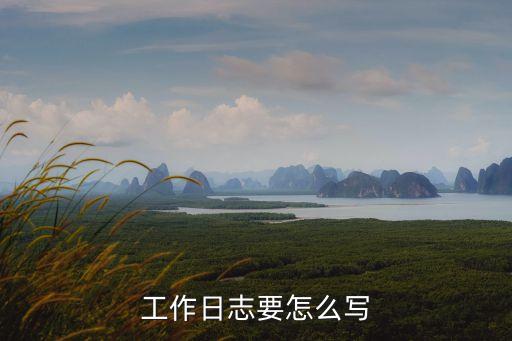 工作日志要怎么寫(xiě)