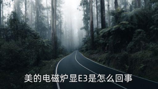 美的電磁爐e3，美的電磁爐顯E3是怎么回事