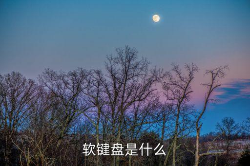 軟鍵盤是什么