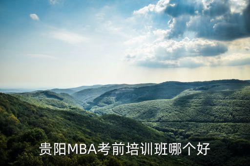 顧巍，貴陽MBA考前培訓(xùn)班哪個(gè)好