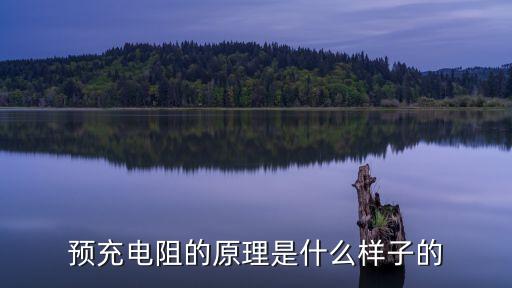 預充電阻，預充電阻的原理是什么樣子的