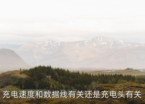 充電速度和數(shù)據(jù)線有關還是充電頭有關