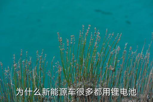 新能源鋰電池，現(xiàn)在新能源汽車使用的是什么電池