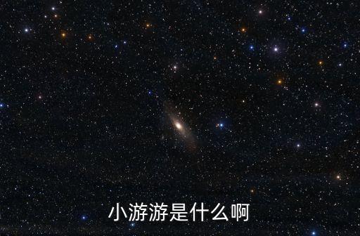 小游游，小游游是什么啊