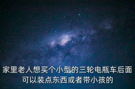 小型電動三輪車，什么牌子的電動三輪車好大概多少錢