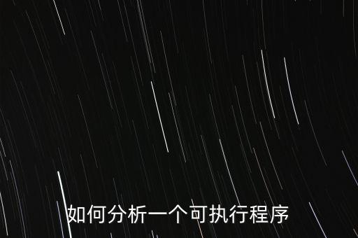 程序分析，c程序分析