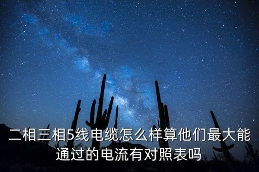 電纜電流對(duì)照表，電纜線與電流的對(duì)照表通常查的是什么表有沒(méi)有具體的表的名字