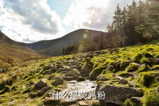 熒光粉，什么是熒光粉