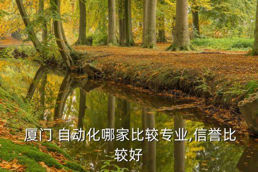 廈門國企自動化公司排名,廈門十大國企集團(tuán)排名最新