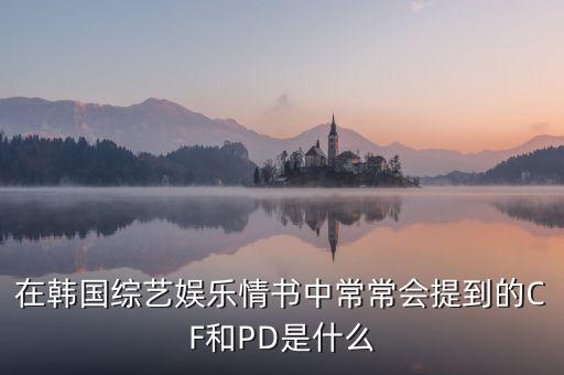 在韓國綜藝娛樂情書中常常會(huì)提到的CF和PD是什么