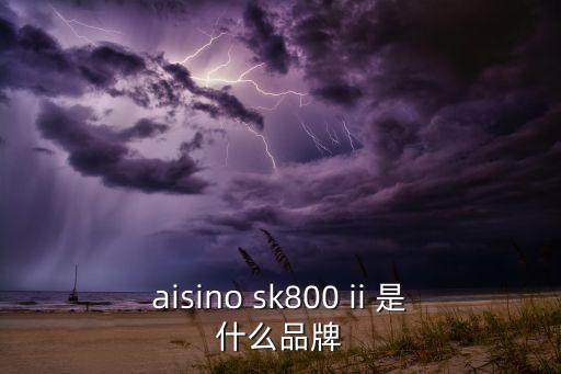愛信諾，aisino sk800 ii 是什么品牌
