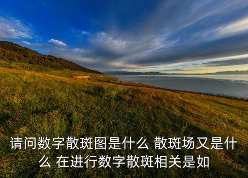 請問數字散斑圖是什么 散斑場又是什么 在進行數字散斑相關是如