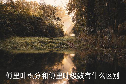 傅里葉積分和傅里葉級數(shù)有什么區(qū)別