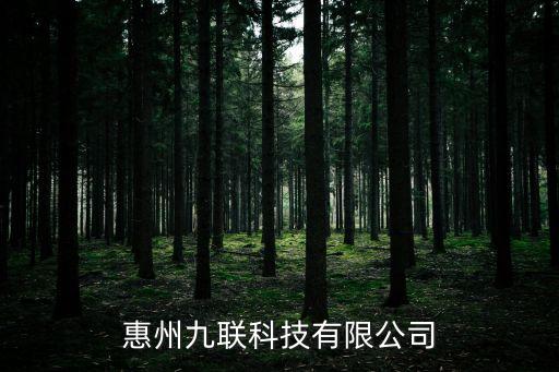 惠州九聯(lián)科技有限公司