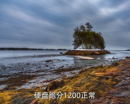 硬盤跑分1200正常
