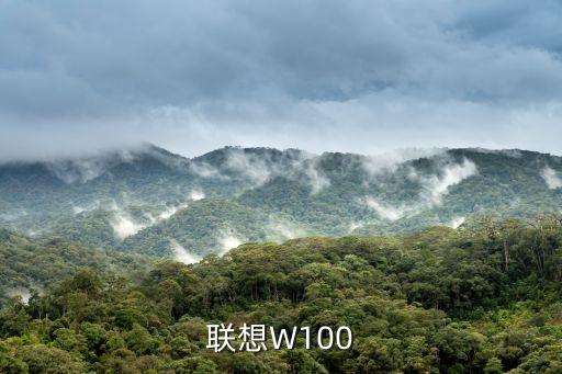 聯(lián)想W100