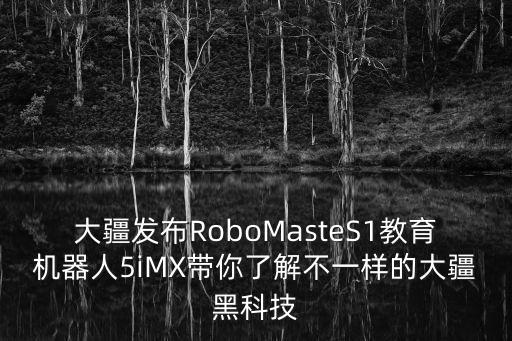 大疆發(fā)布RoboMasteS1教育機(jī)器人5iMX帶你了解不一樣的大疆黑科技