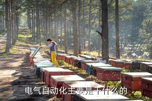 電力自動(dòng)化專業(yè)做啥的工作,電氣自動(dòng)化專業(yè)是干什么?
