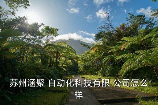 蘇州涵聚 自動(dòng)化科技有限 公司怎么樣