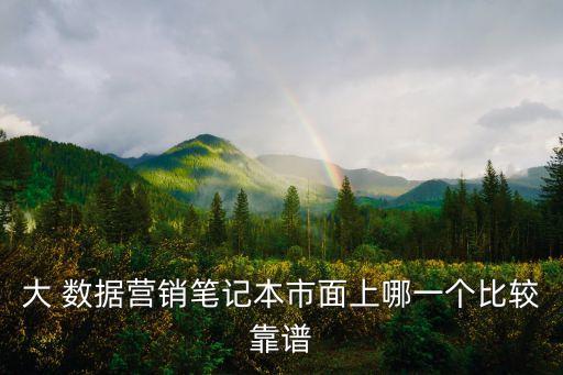 大 數(shù)據(jù)營(yíng)銷筆記本市面上哪一個(gè)比較靠譜