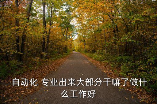 自動(dòng)化專業(yè)擅長(zhǎng)什么,電氣工程及其自動(dòng)化擅長(zhǎng)什么