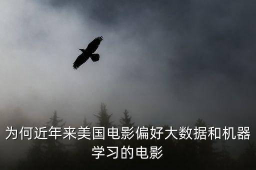 關(guān)于數(shù)據(jù)的電影,為何美國電影偏好大數(shù)據(jù)和機(jī)器學(xué)習(xí)的影片?