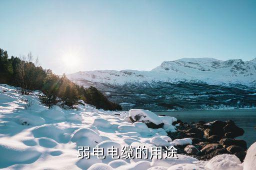 弱電線纜，弱電電纜是什么電纜