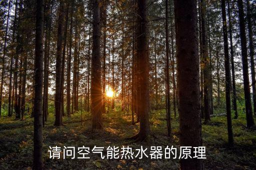 請(qǐng)問空氣能熱水器的原理