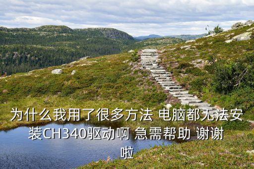 為什么我用了很多方法 電腦都無(wú)法安裝CH340驅(qū)動(dòng)啊 急需幫助 謝謝啦