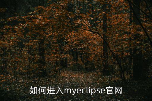 如何進入myeclipse官網(wǎng)
