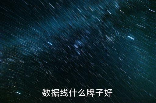 數(shù)據(jù)線什么牌子好