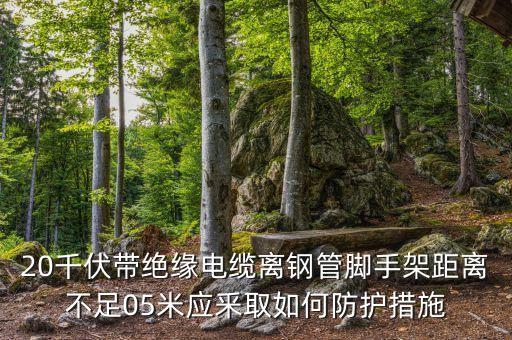 20千伏帶絕緣電纜離鋼管腳手架距離不足05米應(yīng)釆取如何防護措施