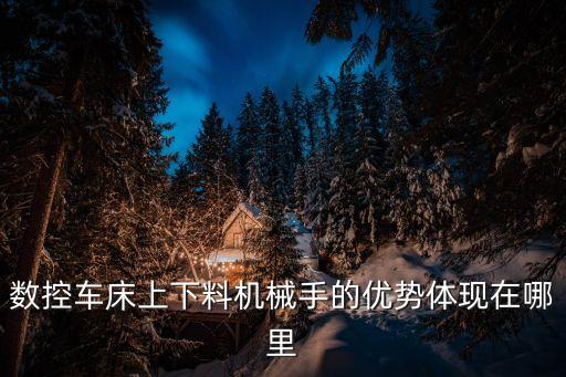 數(shù)控車(chē)床上下料機(jī)械手的優(yōu)勢(shì)體現(xiàn)在哪里