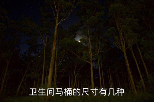 衛(wèi)生間馬桶的尺寸有幾種