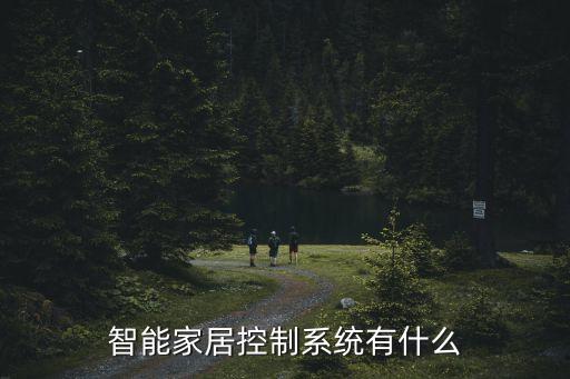 智能家居控制系統(tǒng)有什么