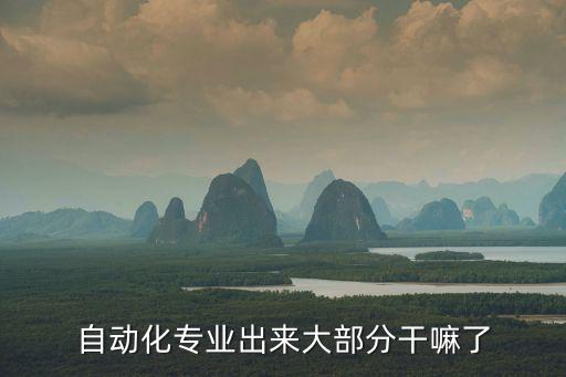 自動(dòng)化專(zhuān)業(yè)硬件方面就業(yè),自動(dòng)化專(zhuān)業(yè)的就業(yè)方向有哪些?