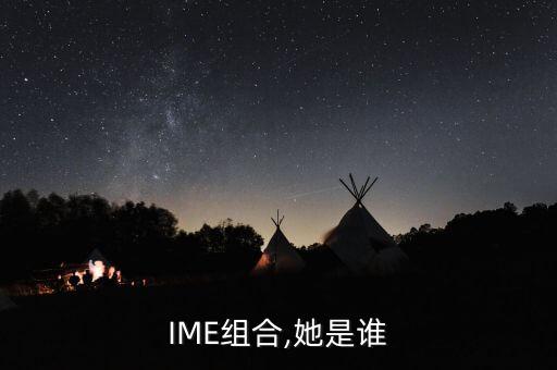IME組合,她是誰
