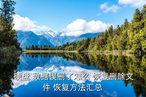  硬盤 數(shù)據(jù)誤刪了怎么 恢復(fù)刪除文件 恢復(fù)方法匯總