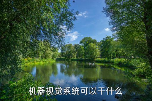 機(jī)器視覺(jué)系統(tǒng)可以干什么