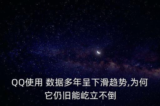 QQ使用 數(shù)據(jù)多年呈下滑趨勢(shì),為何它仍舊能屹立不倒
