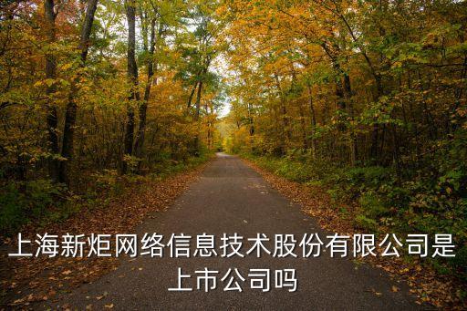 上海新炬網(wǎng)絡(luò)信息技術(shù)股份有限公司是上市公司嗎