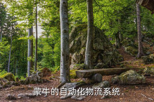 蒙牛的自動化物流系統(tǒng)