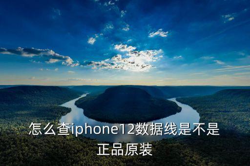 怎么查iphone12數(shù)據(jù)線是不是正品原裝