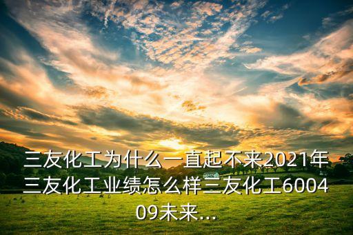 三友化工為什么一直起不來(lái)2021年三友化工業(yè)績(jī)?cè)趺礃尤鸦?00409未來(lái)...