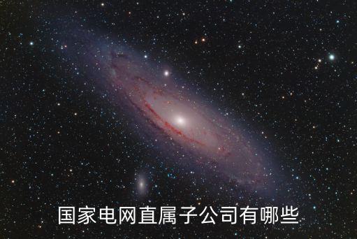 國(guó)家電網(wǎng)直屬子公司有哪些